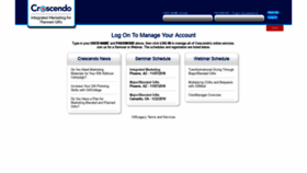 What Cresmanager.com website looked like in 2018 (5 years ago)