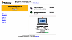 What Computech21.com website looked like in 2018 (5 years ago)
