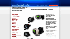 What Clackvalves.net website looked like in 2018 (5 years ago)