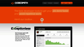 What Codesmithtools.com website looked like in 2018 (5 years ago)