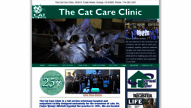 What Catcare.com website looked like in 2018 (5 years ago)