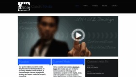 What Coachmedia.com website looked like in 2018 (5 years ago)