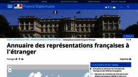 What Consulfrance.org website looked like in 2018 (5 years ago)