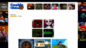What Cookieclicker.us.com website looked like in 2018 (5 years ago)