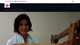 What Csakraharmonia.hu website looked like in 2018 (5 years ago)