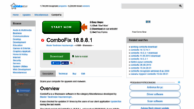 What Combofix.updatestar.com website looked like in 2018 (5 years ago)