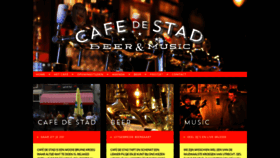What Cafedestad.nl website looked like in 2018 (5 years ago)
