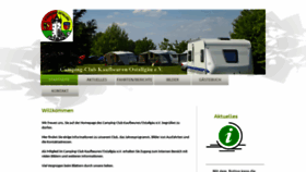 What Camping-club-kf.de website looked like in 2019 (5 years ago)