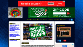 What Comicshoplocator.com website looked like in 2019 (5 years ago)