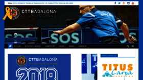 What Cttbadalona.cat website looked like in 2019 (5 years ago)