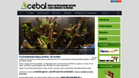 What Cebal.pt website looked like in 2019 (5 years ago)
