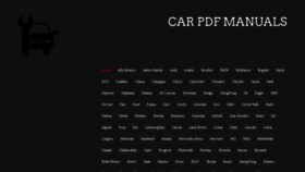 What Carpdfmanual.com website looked like in 2019 (5 years ago)