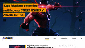 What Capcomfrance.fr website looked like in 2019 (5 years ago)