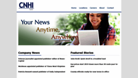 What Cnhi.com website looked like in 2019 (5 years ago)
