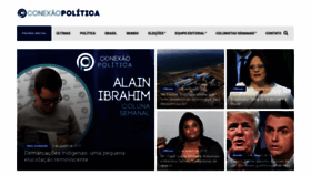 What Conexaopolitica.com.br website looked like in 2019 (5 years ago)