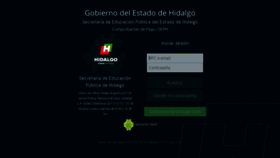 What Comprobantes.seph.gob.mx website looked like in 2019 (5 years ago)