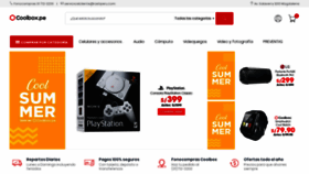 What Coolbox.pe website looked like in 2019 (7 years ago)