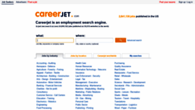 What Careerjet.com website looked like in 2019 (5 years ago)