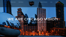 What Chicago-vision.com website looked like in 2019 (5 years ago)
