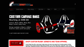 What Customrugbyshop.com website looked like in 2019 (5 years ago)