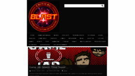 What Criticalblast.com website looked like in 2019 (5 years ago)