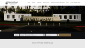 What Caboazulresort.com website looked like in 2019 (5 years ago)