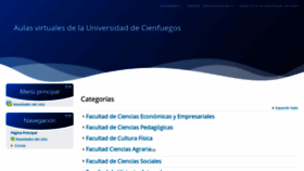 What Clasesvirtuales.ucf.edu.cu website looked like in 2019 (5 years ago)