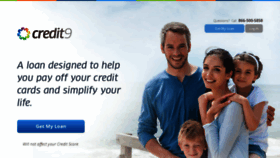 What Credit9.com website looked like in 2019 (5 years ago)