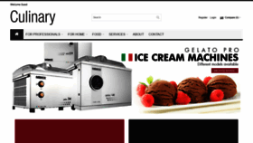 What Culinary.co.za website looked like in 2019 (5 years ago)
