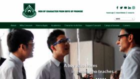 What Crescentschool.org website looked like in 2019 (5 years ago)