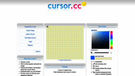 What Cursor.cc website looked like in 2019 (7 years ago)