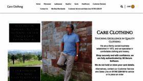 What Careclothing.co.uk website looked like in 2019 (7 years ago)