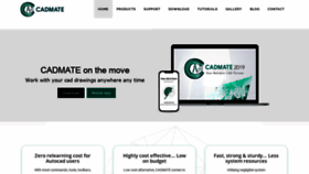 What Cadmate.org website looked like in 2019 (5 years ago)