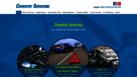 What Coventry-servicing.com website looked like in 2019 (5 years ago)