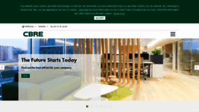 What Cbre.pt website looked like in 2019 (5 years ago)