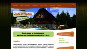 What Chatauvlastika.cz website looked like in 2019 (5 years ago)