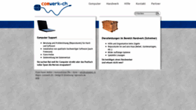 What Comwerk.ch website looked like in 2019 (5 years ago)