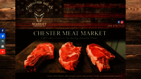 What Chestermeatmarket.com website looked like in 2019 (5 years ago)