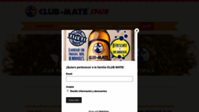 What Clubmate.es website looked like in 2019 (5 years ago)