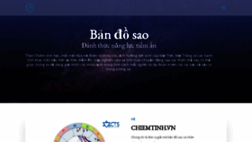 What Chiemtinh.vn website looked like in 2019 (5 years ago)