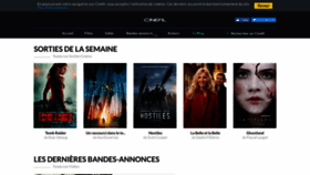 What Cinefil.com website looked like in 2019 (5 years ago)