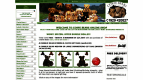 What Corfebears.co.uk website looked like in 2019 (6 years ago)