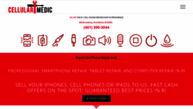 What Cellular-medic.com website looked like in 2019 (5 years ago)