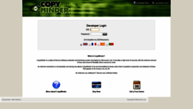 What Copyminder.com website looked like in 2019 (5 years ago)
