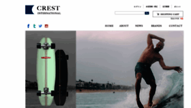 What Crestinc.com website looked like in 2019 (5 years ago)