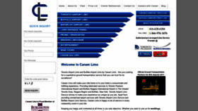 What Canamlimo.com website looked like in 2019 (5 years ago)