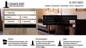 What Cuxhaven-apart.de website looked like in 2019 (5 years ago)