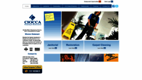 What Cioccas.com website looked like in 2019 (7 years ago)