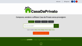 What Casadaprivato.it website looked like in 2019 (5 years ago)