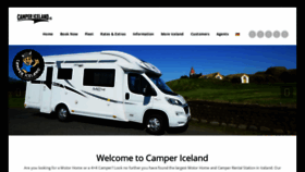 What Campericeland.is website looked like in 2019 (5 years ago)